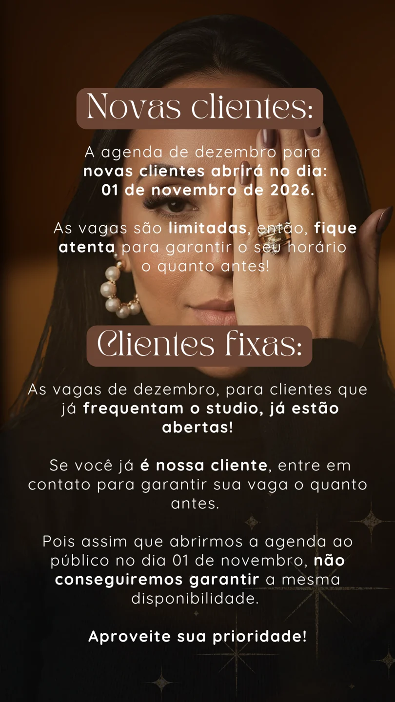 Página para clientes novas e fixas